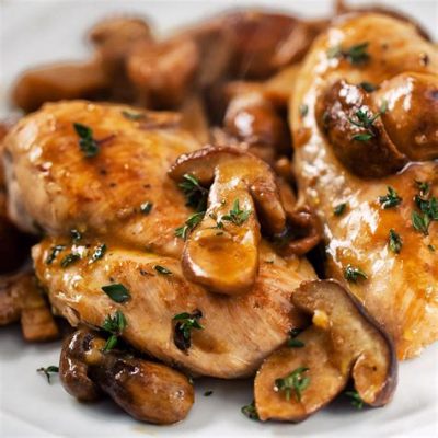  Il Pollo al Vapor con Funghi di Shiitake: Una Sinfonia di Sapori Delicati e Aromi Terrosi!